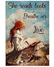 Poster Book breathe air 24x36 Poster front