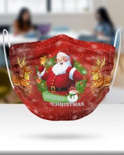 2 Layer Face Mask Christmas Santa 2 Layer Face Mask - Single aos-face-mask-2-layers-lifestyle-front-30