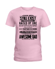 September Awesome Dad Ladies T-Shirt front