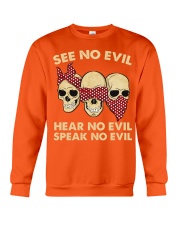 tattoo see no evil Crewneck Sweatshirt tile