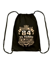 Made in 84-35 years Drawstring Bag tile