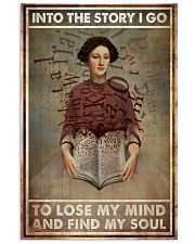 Poster Book into the story 24x36 Poster front