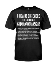 Diciembre chica de hechos Classic T-Shirt thumbnail