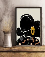 Poster black queen black hair 24x36 Poster lifestyle-poster-3