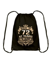 Made in 72-47 years Drawstring Bag thumbnail