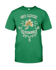 Go luck yourself on Saint Patrick day Premium Fit Mens Tee tile