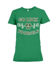 Go luck yourself version 2 Premium T-shirt Premium Fit Ladies Tee tile