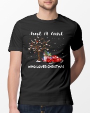 Just a girl Classic T-Shirt lifestyle-mens-crewneck-front-13