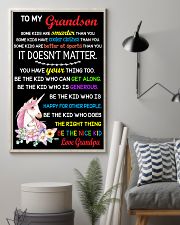 To Grandson 11x17 Poster lifestyle-poster-1