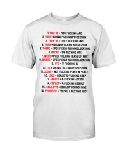 Grammar Fucking mug Classic T-Shirt thumbnail