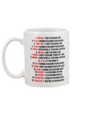 Grammar Fucking mug Mug back