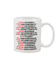 Grammar Fucking mug Mug front