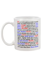boom roasted t-shirt mug Mug back