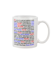 boom roasted t-shirt mug Mug front