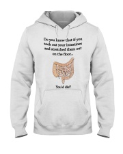 out on the floor shirt Hooded Sweatshirt thumbnail