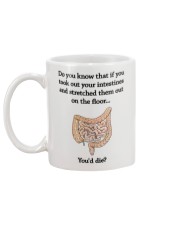 out on the floor shirt Mug back