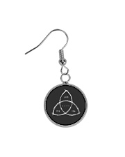Dark Serie Symbol Circle Earrings thumbnail