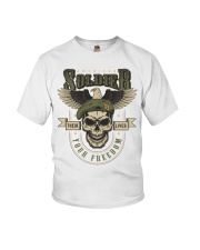 Their lives for your freedom Youth T-Shirt front