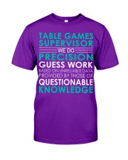 Table Games Supervisor Classic T-Shirt thumbnail