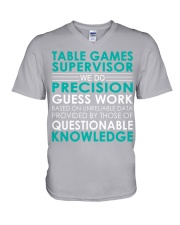 Table Games Supervisor V-Neck T-Shirt thumbnail