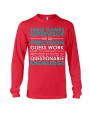 Table Games Supervisor Long Sleeve Tee thumbnail