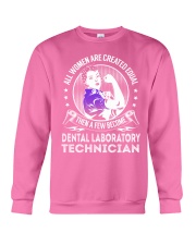 Dental Laboratory Technician - Women Job Title Crewneck Sweatshirt thumbnail