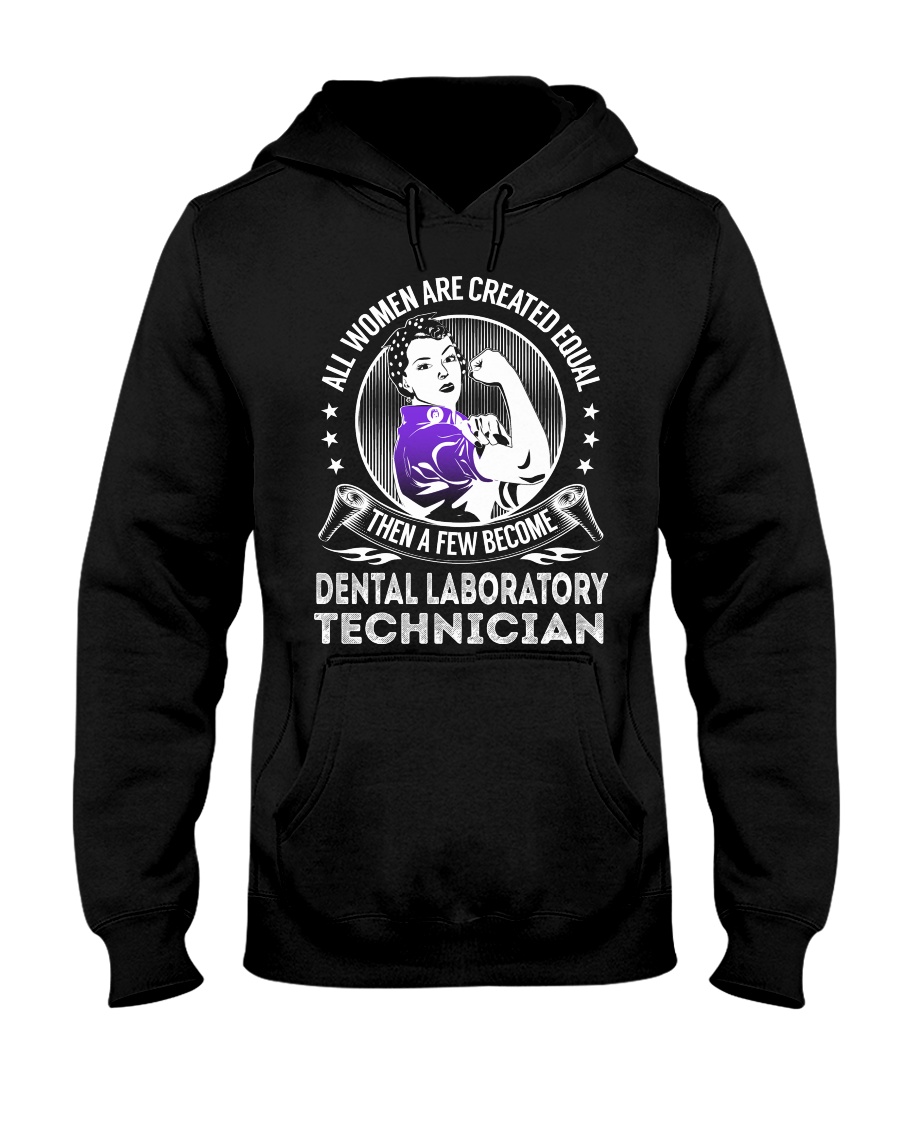 Dental Laboratory Technician - Women Job Title Hooded Sweatshirt