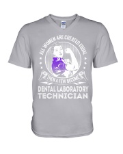 Dental Laboratory Technician - Women Job Title V-Neck T-Shirt thumbnail