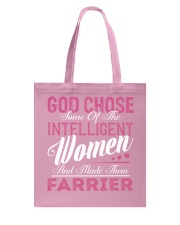 Farrier - Intelligent Women Job Title Tote Bag thumbnail
