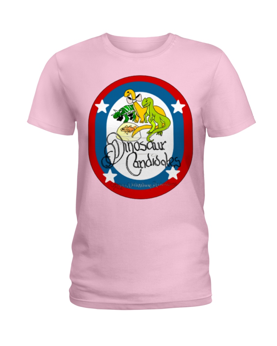 Ultimate Dinosaur Candidates merch store Ladies T-Shirt