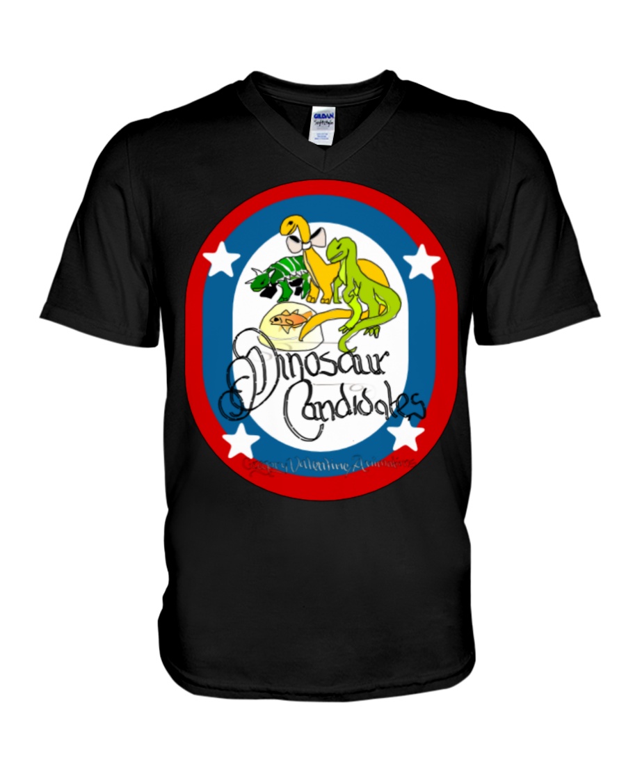 Ultimate Dinosaur Candidates merch store V-Neck T-Shirt