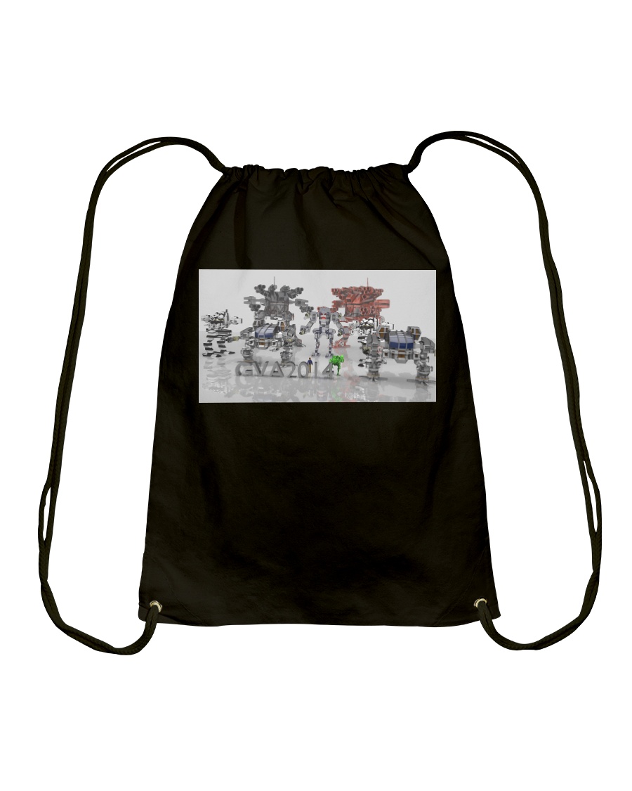 5thday Deepsea Ammonite Color changing coffee cup Drawstring Bag