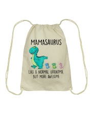 Mamasaurus Like Normal Grandma But More Awesome Drawstring Bag tile