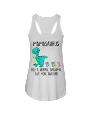 Mamasaurus Like Normal Grandma But More Awesome Ladies Flowy Tank tile