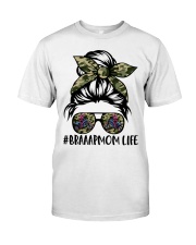 Braaapmom Life Girl Motorcycle Motocross Bike Classic T-Shirt front