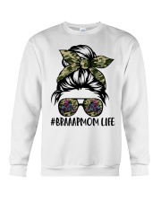 Braaapmom Life Girl Motorcycle Motocross Bike Crewneck Sweatshirt tile