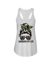 Braaapmom Life Girl Motorcycle Motocross Bike Ladies Flowy Tank tile