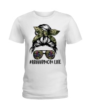 Braaapmom Life Girl Motorcycle Motocross Bike Ladies T-Shirt tile