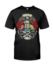 Freedom To Grill Classic T-Shirt front