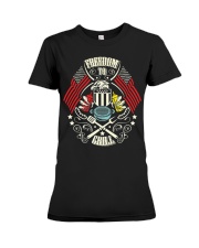Freedom To Grill Premium Fit Ladies Tee tile