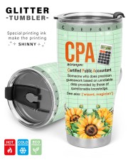 CPA Definition 30oz Cone Glitter Tumbler aos-glitter-tumbler-cone-shape-30oz-lifestyle-front-04