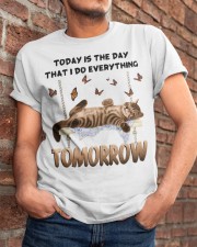 Cat Is Lazy Everyday Classic T-Shirt apparel-classic-tshirt-lifestyle-26