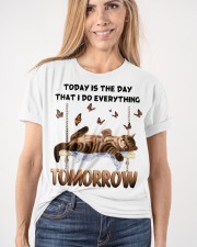 Cat Is Lazy Everyday Classic T-Shirt apparel-classic-tshirt-lifestyle-front-101