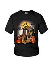 German Shepherd Halloween Youth T-Shirt thumbnail
