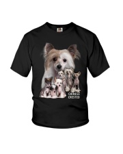 Chinese Crested Awesome Family 0701 Youth T-Shirt thumbnail