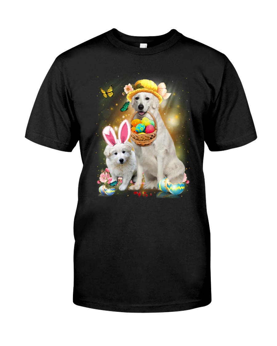Kuvasz Happy Easter Day 2601 Classic T-Shirt