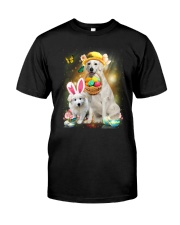 Kuvasz Happy Easter Day 2601 Classic T-Shirt front