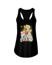 Kuvasz Happy Easter Day 2601 Ladies Flowy Tank thumbnail
