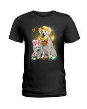 Kuvasz Happy Easter Day 2601 Ladies T-Shirt thumbnail