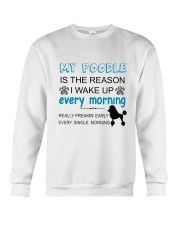 Poodle reason Crewneck Sweatshirt thumbnail